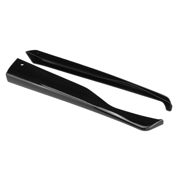 2X CS Style Car Rear Bumper Lip Splitter Diffuser Guard Aprons For Subaru Impreza WRX STI 2011-2014 4Dr