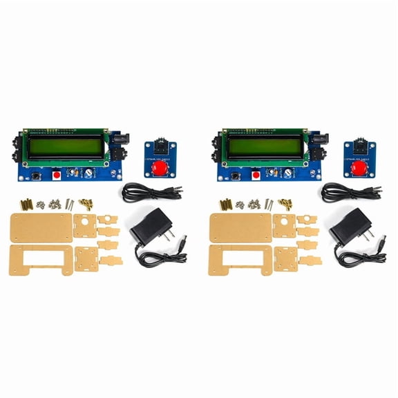 2X CW Trainer Morse Code Training Morse Code Decoder Components DIY Electronic Component Kit US PLUG B