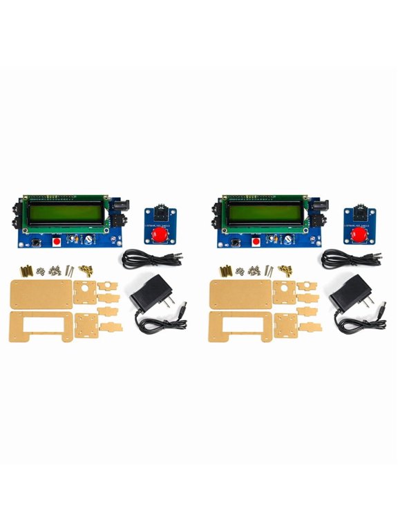 2X CW Trainer Morse Code Training Morse Code Decoder Components DIY Electronic Component Kit US PLUG B