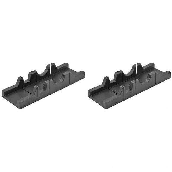 2X Cabinet Case Miter Saw Box Cutting 0 45 Degree Angle Portable Clamping Woodworking Tools Oblique Multipurpose