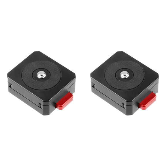 2X Camera Quick Release V Mount Lock QR System 1/4 for Tripod Monopod Slider DSLR Video Gimbal for S SC