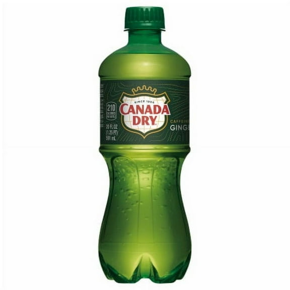 2X-Canada Dry Ginger Ale Soda Bottle - 20 fl oz