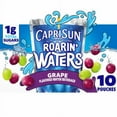 thumbnail image 1 of 2X-Capri Sun Roarin' Waters Grape Geyser Flavored Water Kids Drink Pouches - 10 ct, 1 of 5