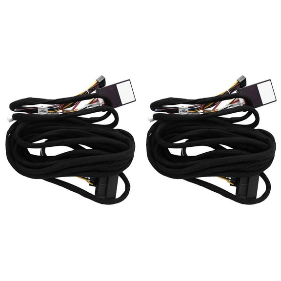 2X Car 16Pin 6-Meter Extended Wiring Harness Cable with Canbus for E39 01-04/E53 01-05 Install Android Stereo Player