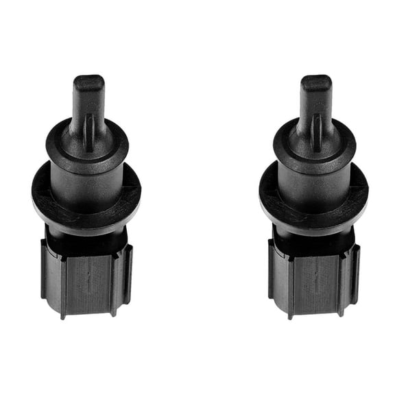 2X Car Ambient Air Charge Temperature Sensor for 2000-2018 5149264AB 05149264AB,2 x Temperature Sensor,Black