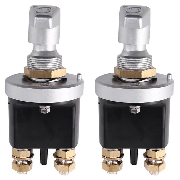 2X Car Battery Isolator Disconnector 1500 Amp Speed Heavy Duty Battery Switch Muscle Breaker Switch