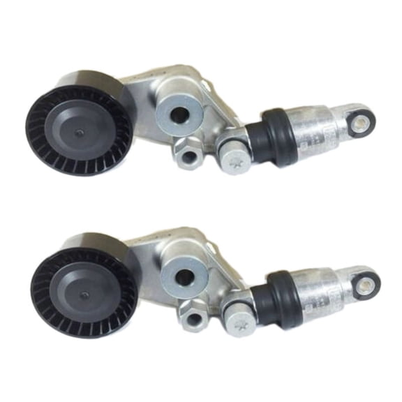 2X Car Belt Tensioner Assembly for Actyon Sports I II II Korando Rodius Stavic 2.0L 2.7L