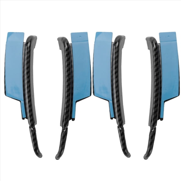 2X Car Carbon Fiber Arch Trim Sticker Wheel Eyebrow Lip for W176 A160 A180 A200 A250 A45 13-19,2 Pair x Fender Wheel Eyebrow,Carbon fiber pattern