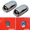 thumbnail image 1 of 2X Car Chrome Windshield Washer Cap Wiper Nozzle Dec Cover for Ford Focus MK3, 1 of 11