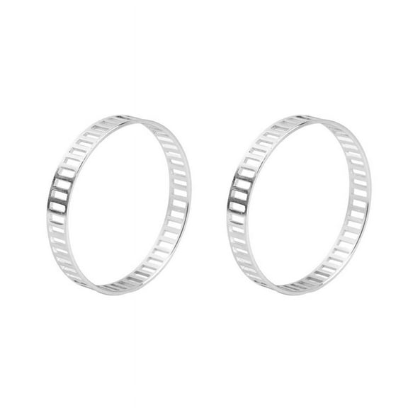 2X Car Drive Shaft ABS Ring Deluctor Ring Reluctor Ring for 1 Series E81 E82 E87 E88 ABS 3 Series E90 E91 E92 E93