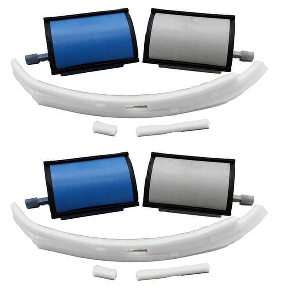 2X Car Dual Zone Air Conditioning Heater Flap Repair Kit for 407 2004-2016 C5 6480E3