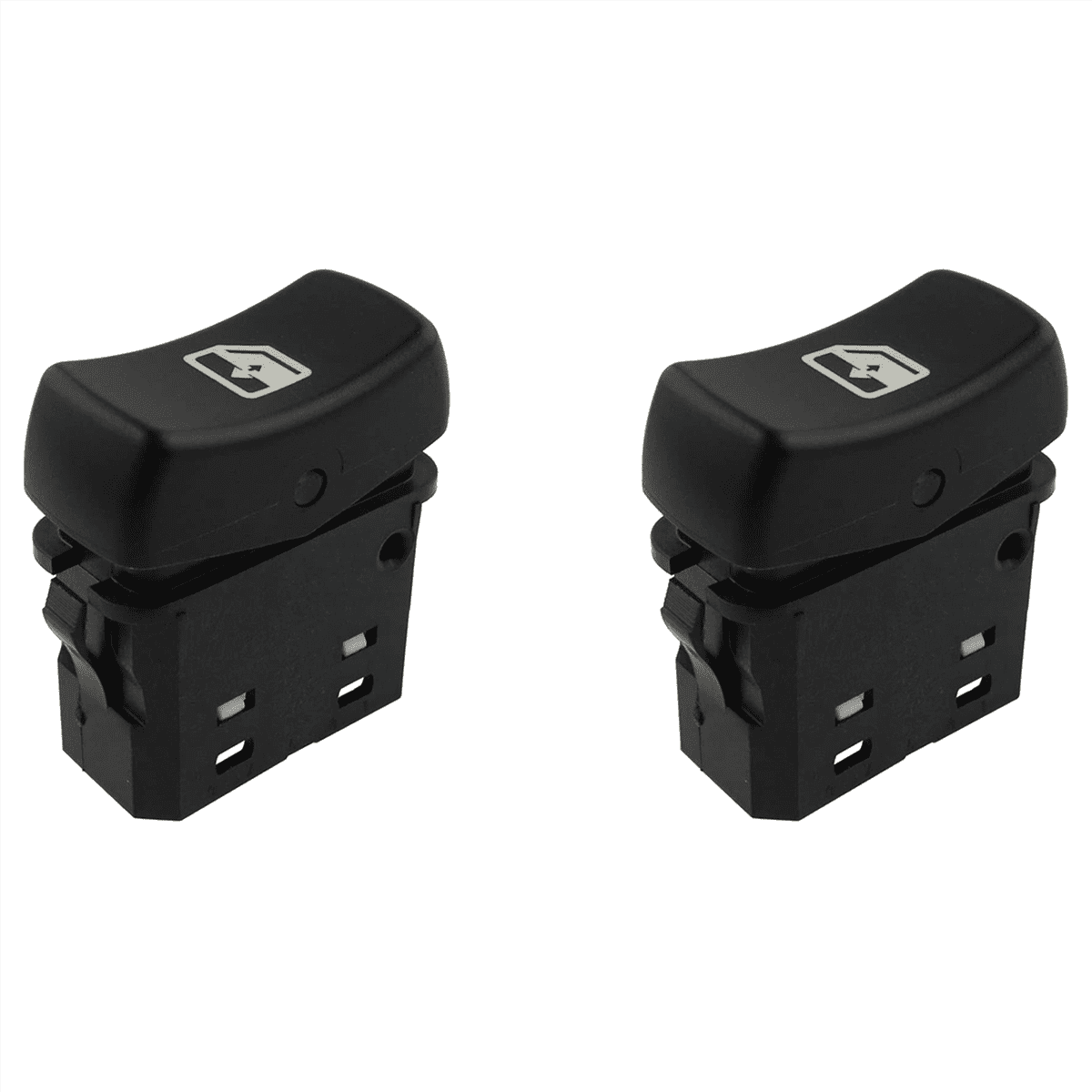 2X Car Electric Window Glass Lift Switch Single Switch Window Lifter