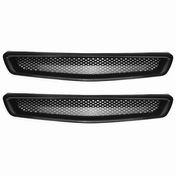2X Car Front Hood Mesh Bumper Racing Grille for  for   EK  DX EX  LX  1999-2000