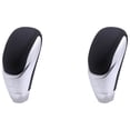 thumbnail image 1 of 2X Car Gear Shift Knob Leather Gear Shift Head for 3 5 6 8 Cx5 -5 Cx7 -7 -9 Lever Shifter Stick, 1 of 8