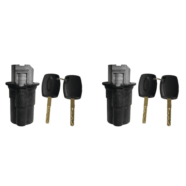 2X Car Hood Lock Repair Kit with 2 Keys 1926225 for Transit MK8