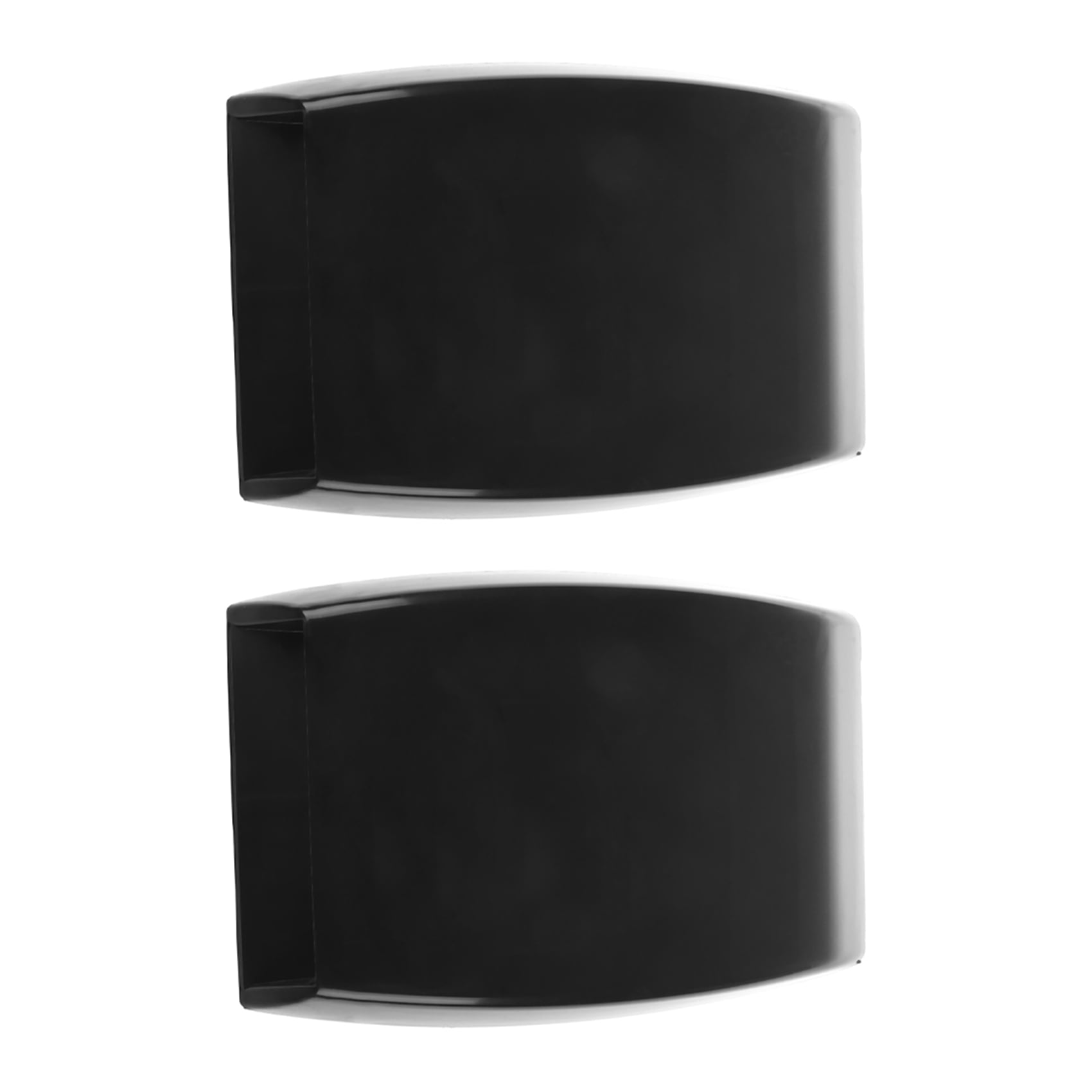 2X Car Hood Scoop Universal Air Vent Black with Mesh
