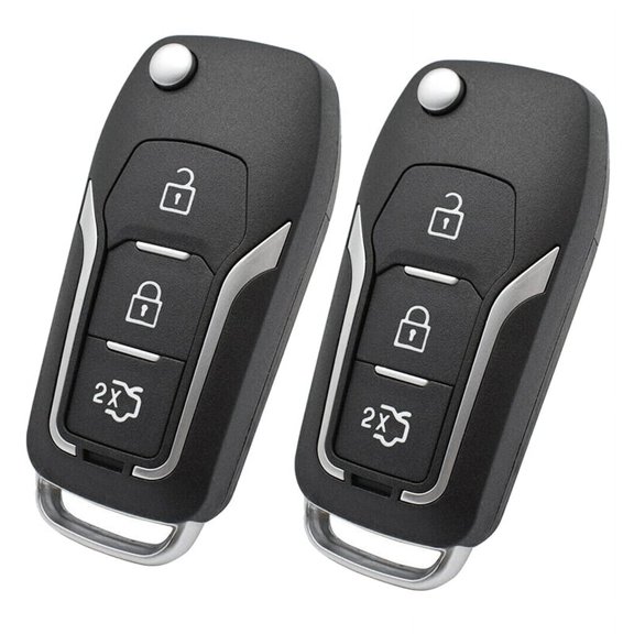 2X Car Remote Key Shell Remote Key for Focus Fiesta Mondeo C-Max