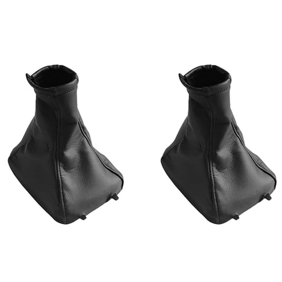 2X Car Shift Boot Shift Dust Cover Gear Shift Cover for II G A 1998-2010 6