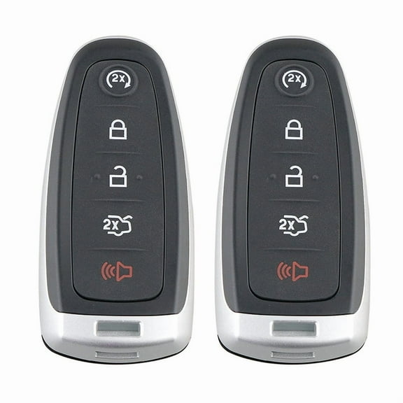 2X Car Smart Remote Key 5 Button 433MHz Fit for Focus Edge Escape Explorer Taurus Flex 2011-2016 BT4T-15K601-