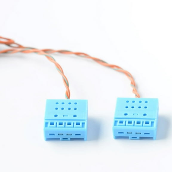 2X Car Subwoofer Wiring Bass Low Range Correct Connector Direct Installation For Bmw Horn Harness Speaker Adapter Fangkenuo