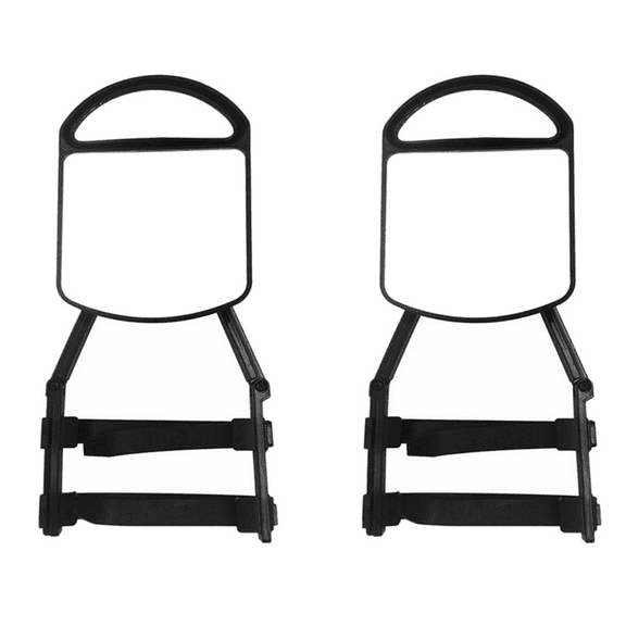 New Arrivals 2X Car Towing Mirror Adjustable Dual Extension Mirrors Long Arm Wing for RV Caravan Trailer Truck