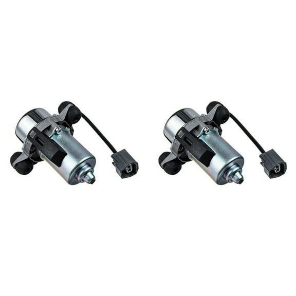 2X Car Vacuum Pump Electric Brake Booster Auxiliary Pump UP28 20804130,2 x Electric Vacuum Pump,black