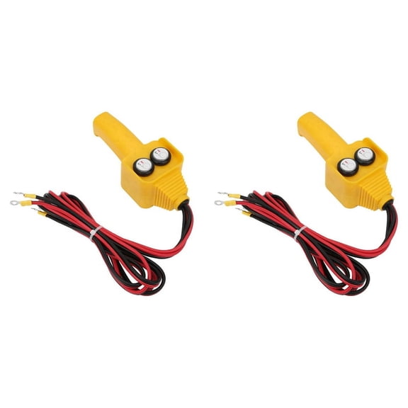 2X Car Winch Remote Control Switch Button Kit Wired Handle