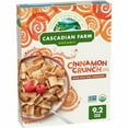 thumbnail image 1 of 2X-Cascadian Farm Organic Cinnamon Crunch Cereal - 9.2 oz, 1 of 5