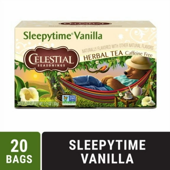 2X-Celestial Seasonings Sleepytime Vanilla Herbal Tea Bags - 20 ct
