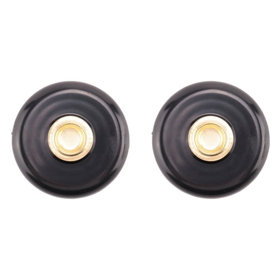 2X Cello Endpin Stopper Stop Holder Anchor Protector Non- with Metal Eye