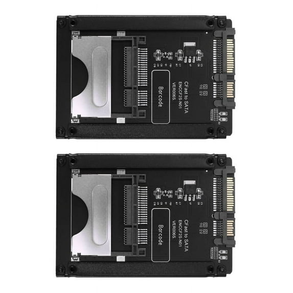 2X Cfast to Sata3.0 Hard Disk Adapter Card Sata 22Pin to Cfast Card Adapter 2.5 Inch Hard Disk Case Ssd Hdd Cfast Card