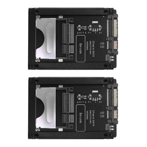 2X Cfast to Sata3.0 Hard Disk Adapter Card Sata 22Pin to Cfast Card Adapter 2.5 Inch Hard Disk Case Ssd Hdd Cfast Card