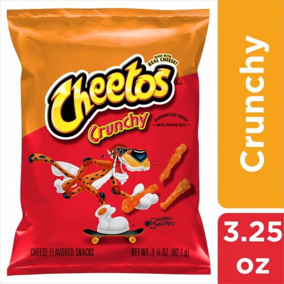 2X - Cheetos Crunchy Cheese Chips-3.25 oz