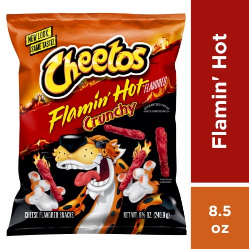2X-Cheetos Crunchy Flamin' Hot Chips - 8.5 oz