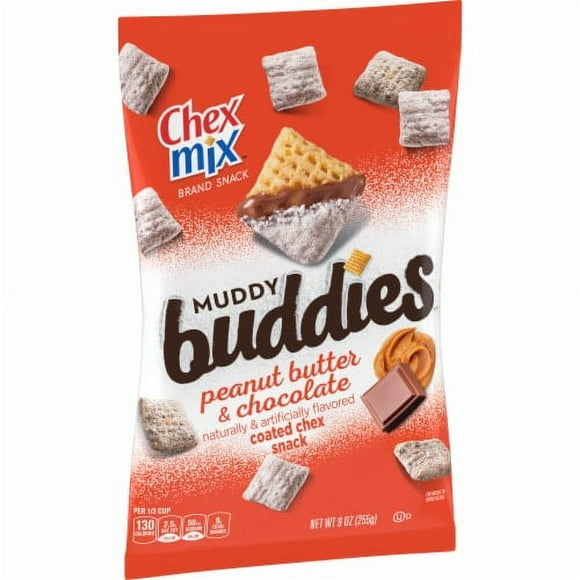 2X - Chex Mix Muddy Buddies Peanut Butter and Chocolate Snack Mix
