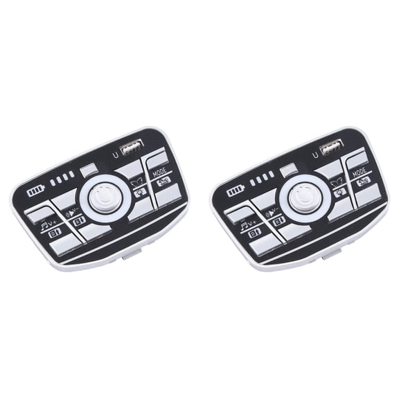 2X Children'S Electric Vehicle Power Supply Central Control Switch Multi Functional Bluetooth Music Power Monitorr