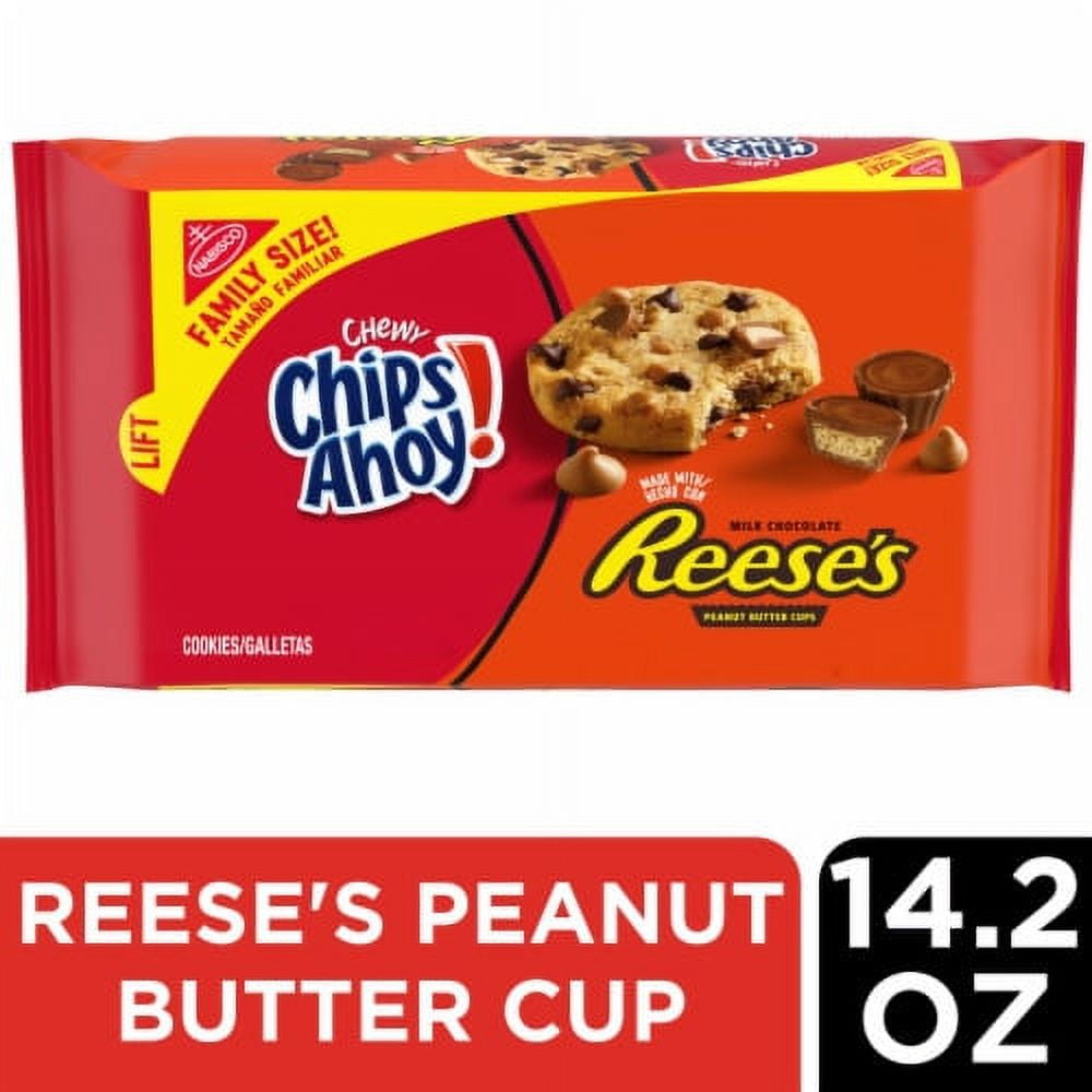2X-Chips Ahoy! Chewy Reese'S Peanut Butter Cups Chocolate