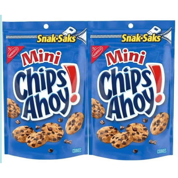 Chips Ahoy! Mini Chocolate Chip Cookies Snack-Sak - 8oz pack of 2