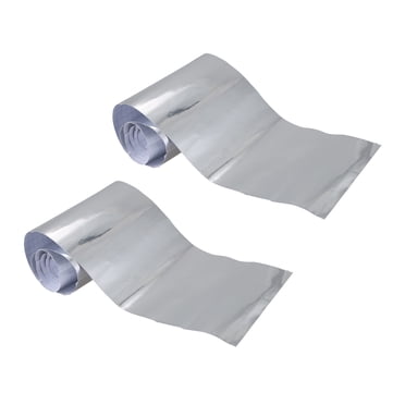 AUTOGOODY 5ft X 5ft Silver Chrome Mirror Vinyl Wrap – Stretchable – 60x60 Sheet
