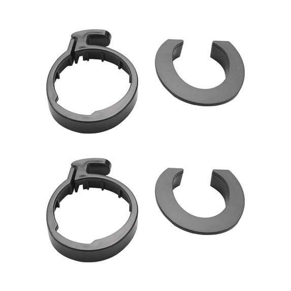 2X Circle Clasped Guard Ring Buckle For For Xiaomi M365,Plastic Round Guard Mount Replacement Accessories