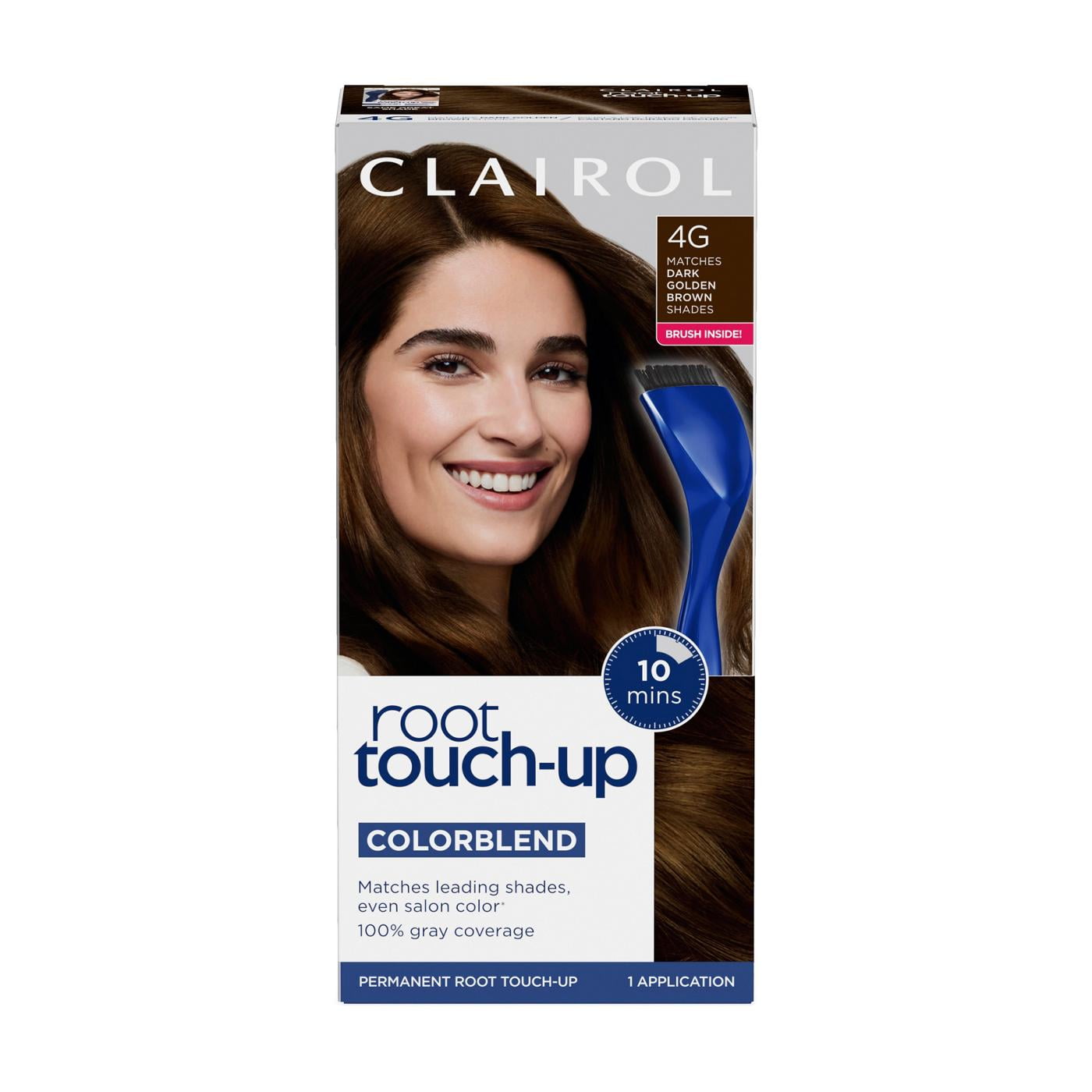 Clairol Nice N Easy Root Touch Up 2X - Clairol Nice 'N Easy Root Touch-Up Hair Color - 4G Dark Golden