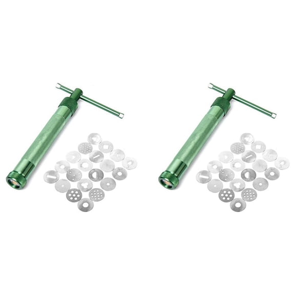 2X Clay Extruder Polymer Clay Extruder, Aluminum Alloy Clay Extruder , Mold Sugar Polymer Clay Extruder