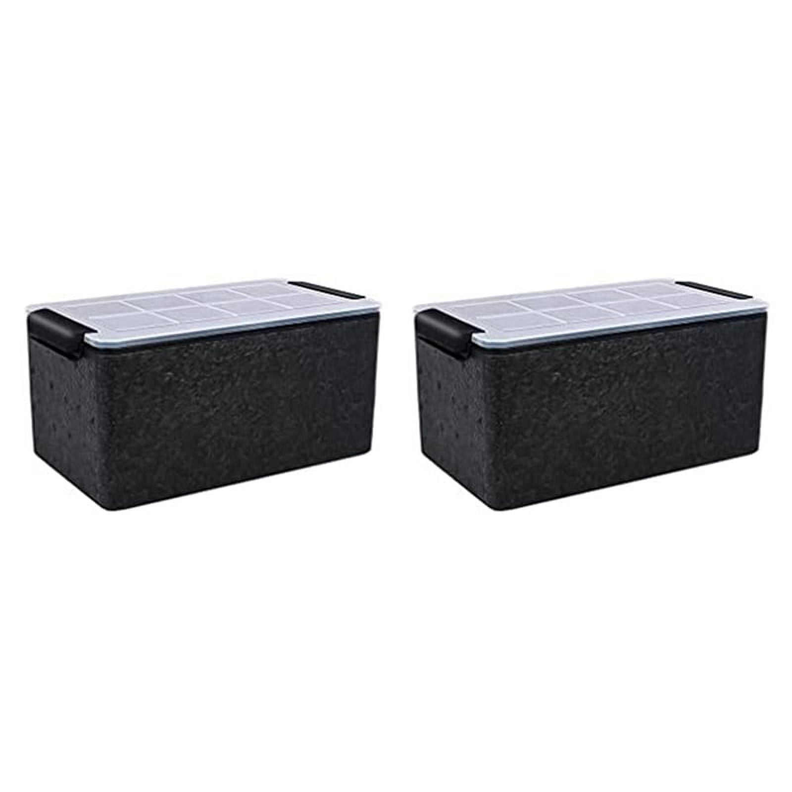 2X Clear Ice Maker, Clear Ice Square Tray Make 8 Big Square Ice Square, Ice Square Maker for Cocktails