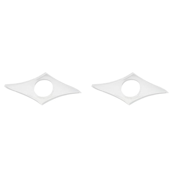 2X Clear Page Spreader (Large - 25 Mm) Thumb Ring Page Holder - Transparent Thumb Bookmark - Reading Accessories