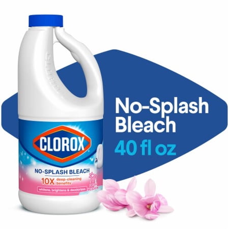 2X - Clorox Fresh Meadow No-Splash Bleach 40 fl oz