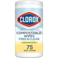 thumbnail image 1 of 2X - Clorox Lemon Free Clear Wipes - 75ct, 1 of 3