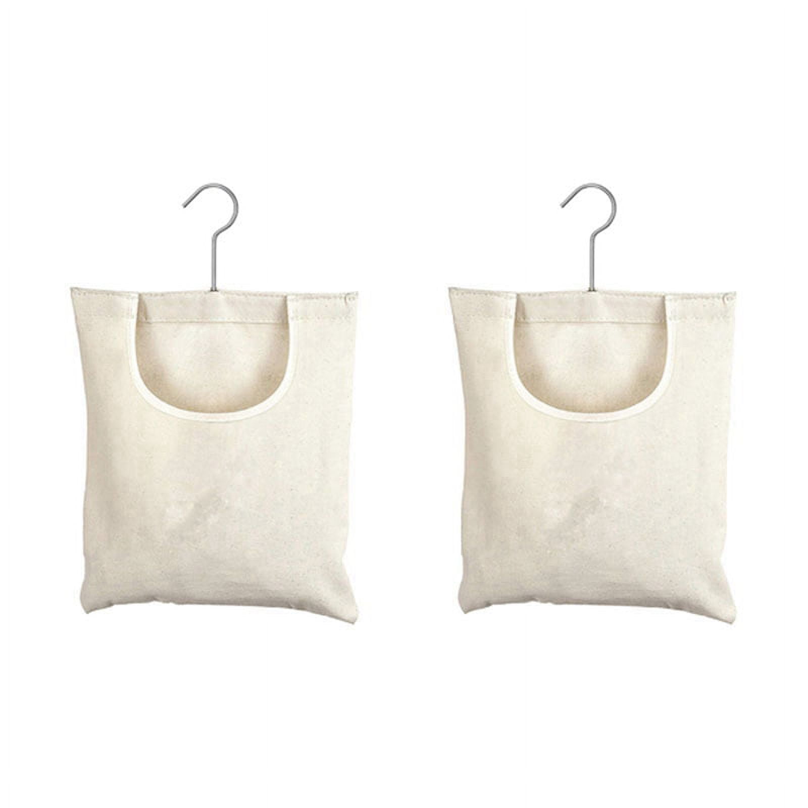2X Clothespin Storage Bag Hanging Laundry Clothes Pin Organizer