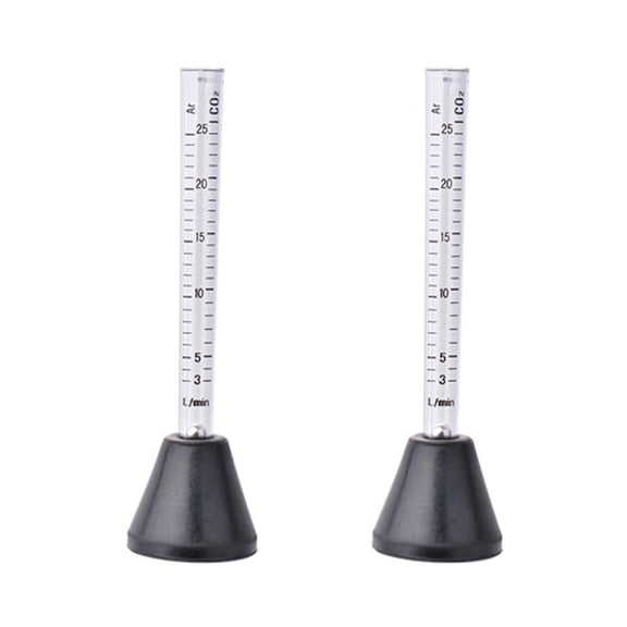 2X Co2 Gas Flow Meter Peashooter Scale Tester Measure for Mig Tig Welder Welding W315