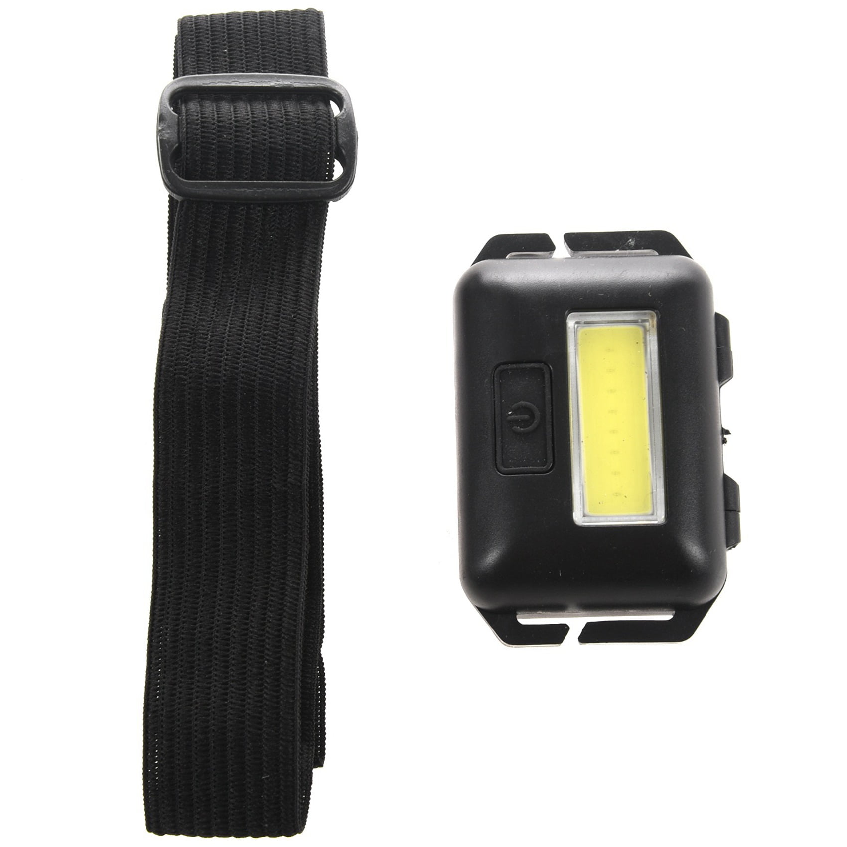 2X Cob LED Mini Head Light Lamp Headlight 3 Modes Rainproof Flashlight ...