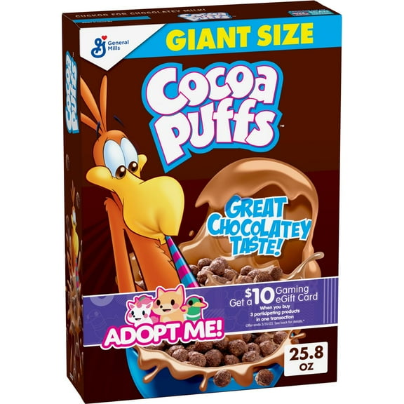 2X - Cocoa Puffs Giant Size Cereal - 25.8oz